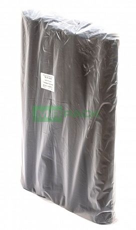 Мешки для мусора 180 литров, 35 мкм, 10 шт, 93х110 см, ПВД, черные - 2х слойные - Вид 5