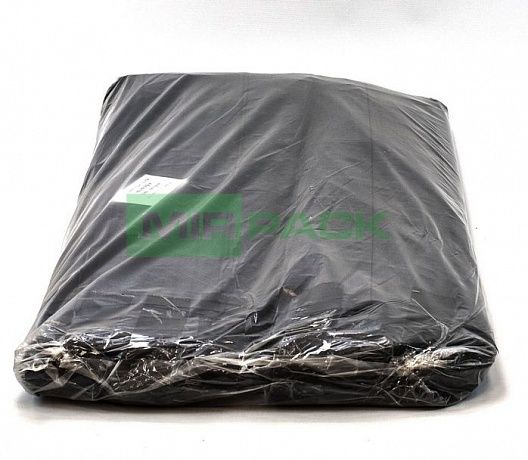 Мешки для мусора 180 л, 100 мкм, ПВД, в пачках 50 шт. черные, 2х слойные - Вид 3